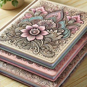 Mehandi Reusable Practice Book 🌸